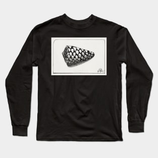 Right side of shell Etching (Schelp, naar rechts)by Samuel Jessurun de Mesquita Long Sleeve T-Shirt